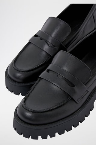 Mocassins en cuir Mel - Noir