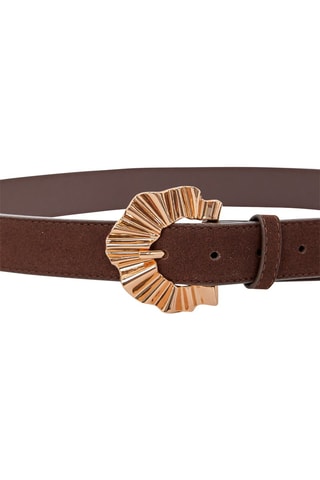 Ceinture en cuir Noumea - Marron