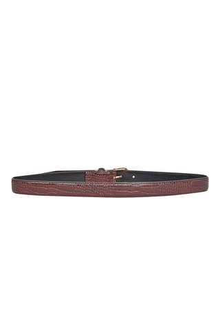Ceinture en cuir Naddy - Marron