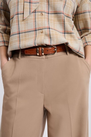 Ceinture en cuir Naddy - Camel