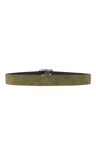 Ceinture en cuir Lulla - Vert olive