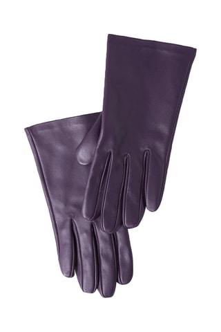 Gants en cuir de mouton Nahila - Violet