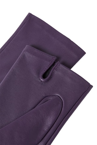Gants en cuir de mouton Nahila - Violet