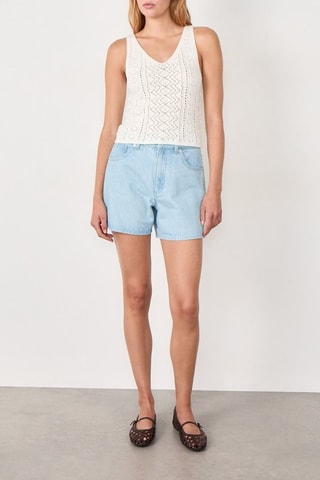 Top Coastal Cowgirl - Blanc