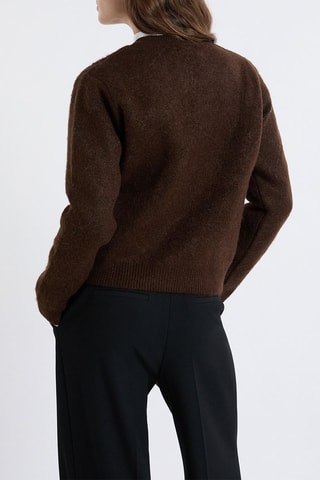 Pull A Amir - Marron foncé