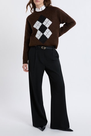 Pull A Amir - Marron foncé