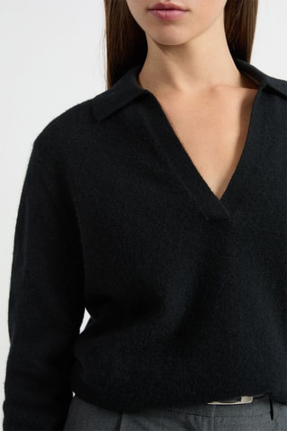 Pull en cachemire Louise - Noir