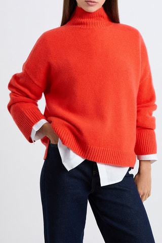 Pull en cachemire Louise - Orange