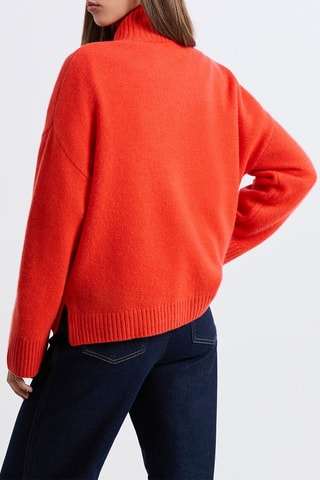 Pull en cachemire Louise - Orange