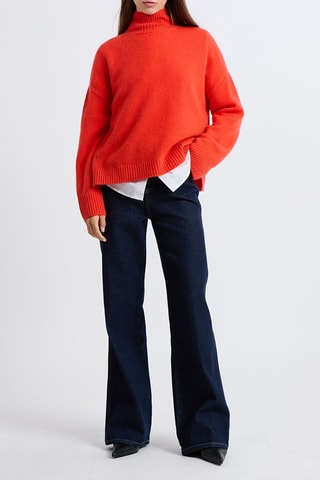 Pull en cachemire Louise - Orange