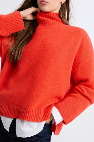 Pull en cachemire Louise - Orange