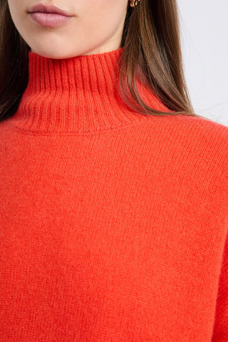 Pull en cachemire Louise - Orange