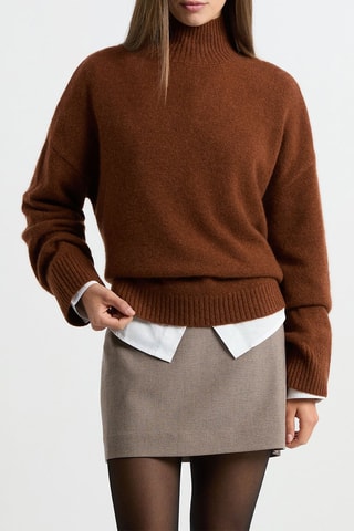 Pull en cachemire Louise - Marron
