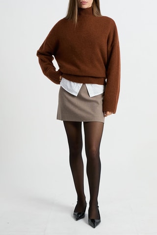 Pull en cachemire Louise - Marron