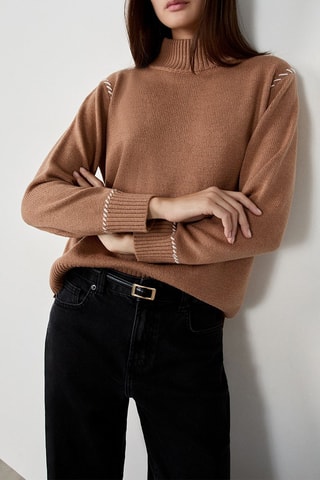 Pull Lupe - Taupe