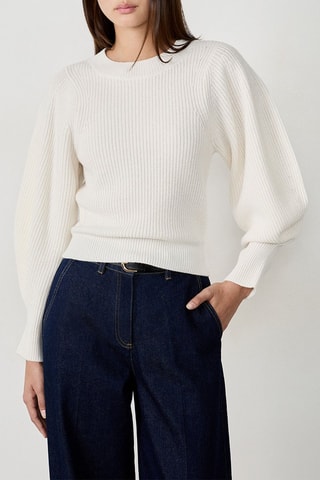 Pull en laine Lena - Ecru