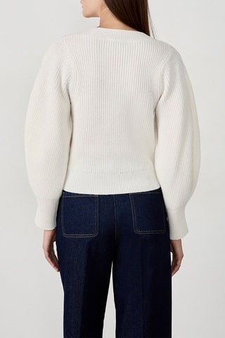 Pull en laine Lena - Ecru