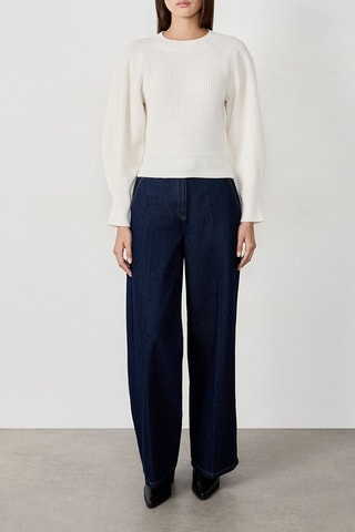 Pull en laine Lena - Ecru