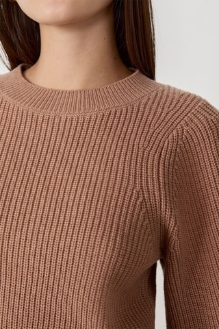 Pull en laine Lena - Taupe