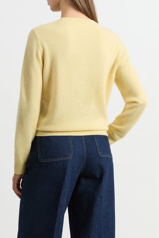 Pull en cachemire Louise - Jaune