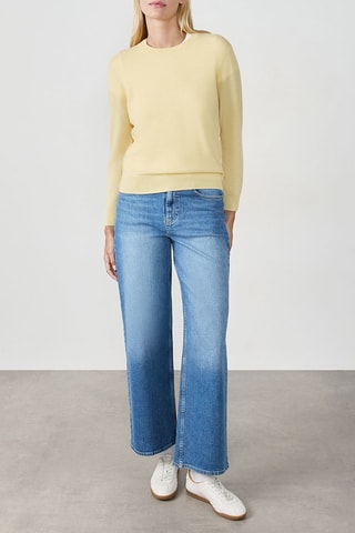 Pull en cachemire Louise - Jaune