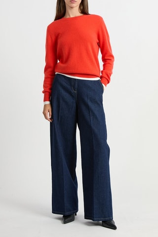 Pull en cachemire Louise - Orange