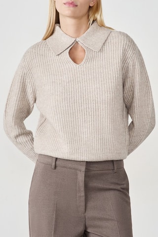 Pull Lavande - Gris clair