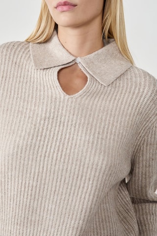 Pull Lavande - Gris clair