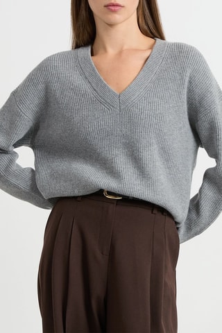 Pull Lulu - Gris clair