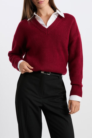 Pull Lulu - Bordeaux