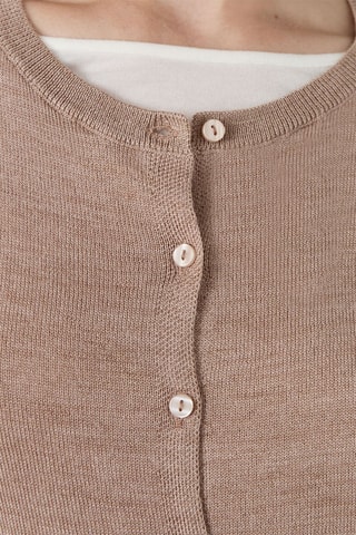 Gilet en laine Laisa - Taupe chiné