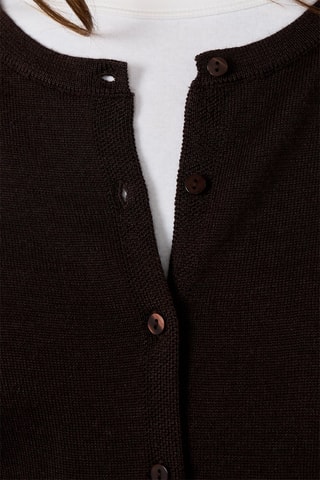 Gilet en laine Laisa - Marron