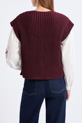 Gilet Lolonew - Bordeaux