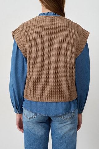 Gilet Lolonew - Taupe