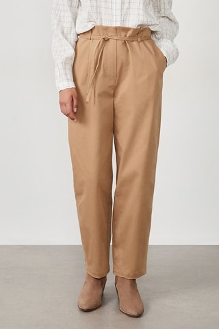 Pantalon taille haute A Paco - Beige