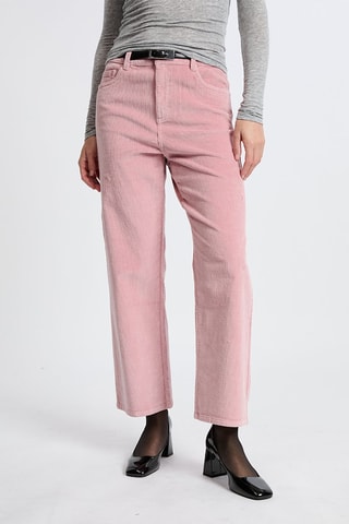 Pantalon en velours Velvet - Rose