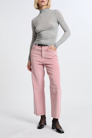 Pantalon en velours Velvet - Rose