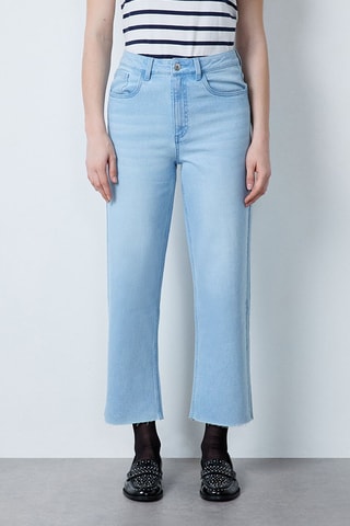 Jean taille haute Doda - Bleu