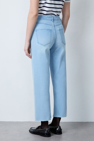 Jean taille haute Doda - Bleu