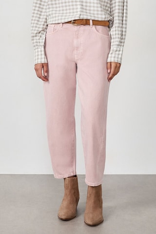 Jean taille haute Beryl - Rose