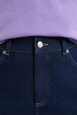 Jean taille haute Clemence - Bleu