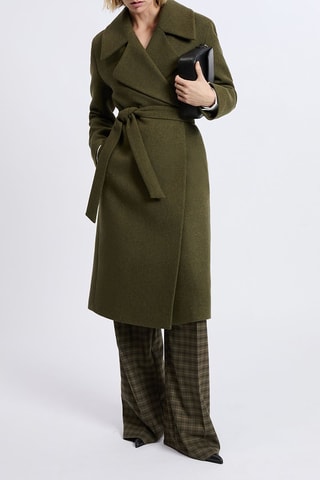 Manteau en laine A Morati - Kaki