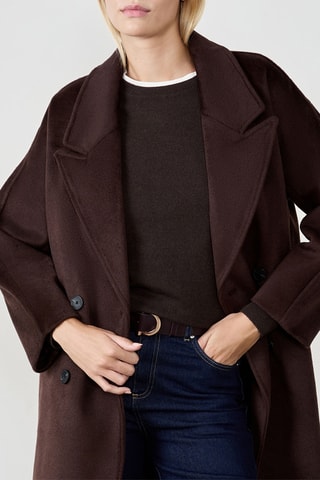 Manteau Merel - Marron foncé