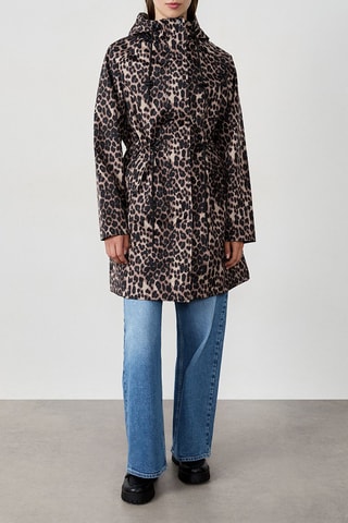 Parka à capuche Charlotte - Noir