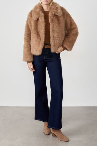 Veste Faufur - Beige