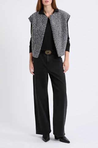 Veste sans manches Lydia - Anthracite