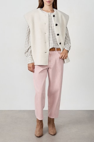 Veste sans manches Fanny - Ecru