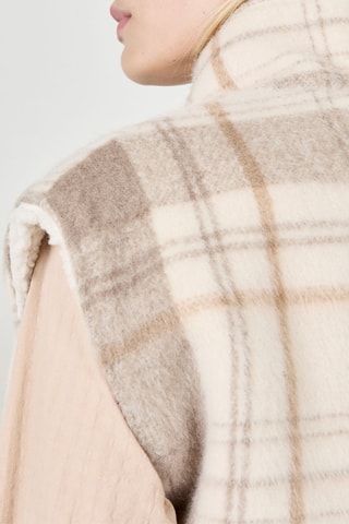 Veste sans manches réversible Flora Crx - Ecru