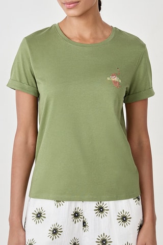 T-shirt de pyjama Tony - Vert