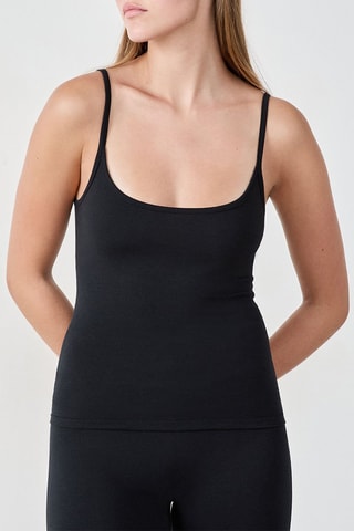 Top de pyjama Galatea - Noir